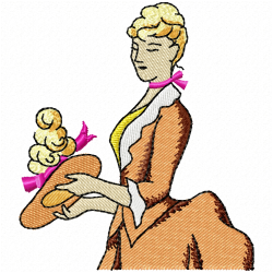 Girls Embroidery Design 7